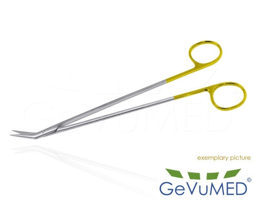 DEBAKEY Schere TC | Vascularschere | 25° bis 60° abgewinkelt | 19 cm und 23 cm