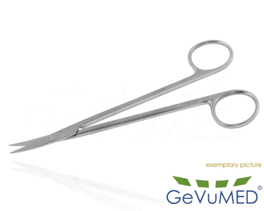 KELLY Schere TC, Fistelschere nach Kelly TC, gynäkologisch | gerade oder gebogen | 16 cm Länge