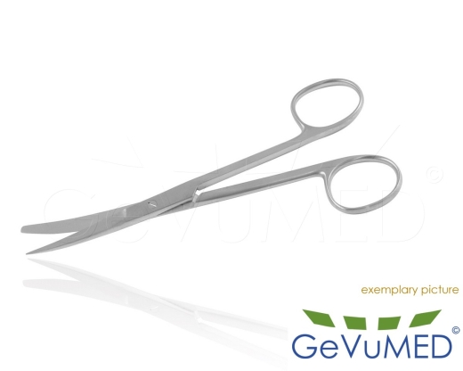 DEAVER chirurgische Schere TC | gebogen oder gerade | spitz stumpf in 14cm