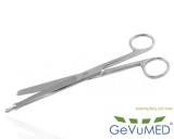 Darmschere mit Knopfspitze gerade 21 cm