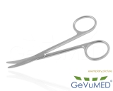 LANDOLT Enukleationsschere leicht oder stark gebogen | Längen 11 cm und 13 cm