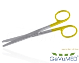 Chirurgische Schere stumpf TC | gebogen oder gerade