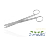 DOYEN Schere Bauchdecke gynäkologisch | gebogen oder gerade in 17 cm Länge