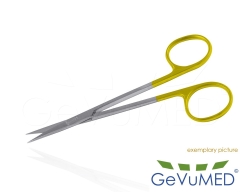 Irisschere spitz TC | gerade oder gebogen | Länge 11,5cm