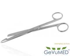 Darmschere mit Hakenspitze gerade 21 cm