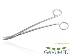 SATINSKY Gefäßschere, leicht s-förmig gebogen, 24 cm