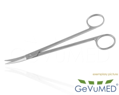 PRINCE Tonsillen Schere | gebogen, 17 cm