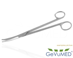 GOOD Tonsillen Schere | gebogen, 19 cm