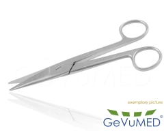 MAYO NOBLE Schere chirurgisch, stumpf | gerade, gebogen in 17 cm