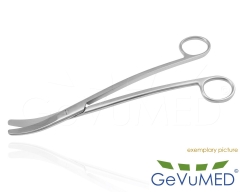 SIEBOLD gynäkologische Schere, s-gebogen, 24 cm