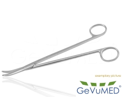 THOREK Lungen Schere, Thorax Schere, gebogen | 18 cm und 25 cm