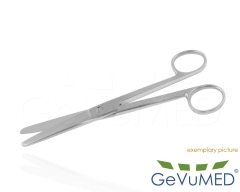 DOYEN Schere Bauchdecke gynäkologisch | gebogen oder gerade in 17 cm Länge