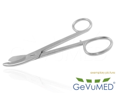 BRUNS Gips Schere 23 cm | gezahnt oder glatt