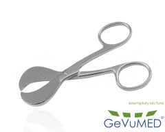 Nabelschnur Schere, US Modell, gerade in 10 cm