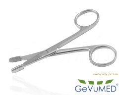 EISELSBERG Ligaturschere mit Klemme | 12 cm, gerade