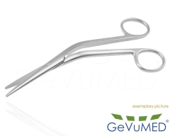 COTTLE Nasen Schere | 16 cm, stumpf, Griff kniegebogen